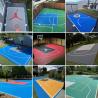 Buy cheap Mobile Diy Logo Outdoor Basketball Pickleball Court Interlocking Sports Flooring Mat tile from wholesalers