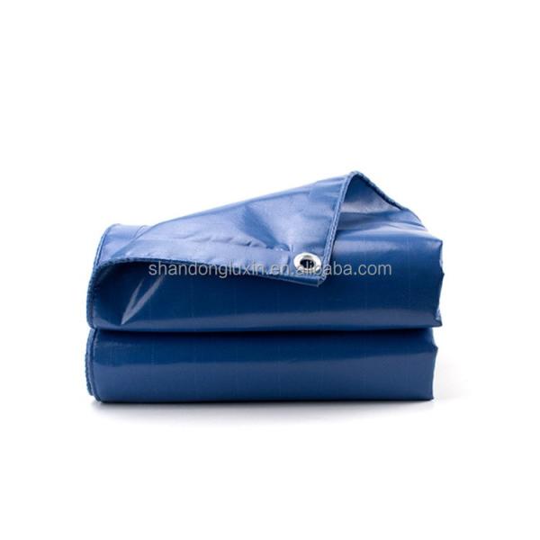 UV Resistant PVC Tarpaulin 500D*200D Yarn Count Moisture-proof Sunlight