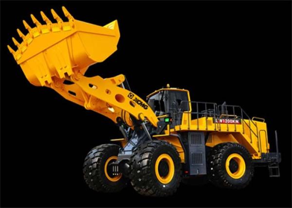 Buy cheap Low Emission Cummins Engine Heavy Front End XCMG Wheel Loader LW1200KN from wholesalers