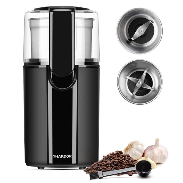 Buy cheap Medium Powder Coffee Mill Grinder Garlic Removable 2 Cups 200W Home Coffee Machines from wholesalers