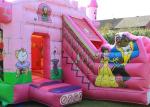 Waterproof 5x4m Inflatable Jumping Castle Customised Birthday Parties Princess