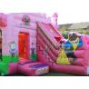 Buy cheap Waterproof 5x4m Inflatable Jumping Castle Customised Birthday Parties Princess Palace from wholesalers