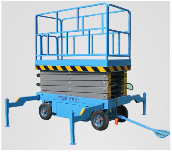 Buy cheap 100-550kg Mobile Elevated Work Platform Electric Self Propelled Scissor Lifts from wholesalers