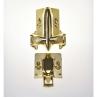 Buy cheap Gold Plated Funeral Accessories Handle , Parts Of A Casket Compact Structure from wholesalers