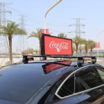 Two Side Outdoor Taxi Top Led Display Advertising Signs P2 P2.5 P3 P4 P5