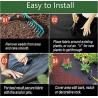 Buy cheap PP ground cover,weed barrier Fabrics, weed mat in strawberry garden, Agricultural weed control pp woven grass mat, 70gsm from wholesalers