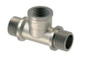 Buy cheap CE 1/2 Inch Brass Male/Male/Female Tee Fittings For Water Lines from wholesalers