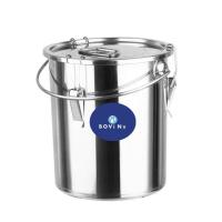 Buy cheap Sealed Stainless Steel Soup Pot Milk Container Large Capacity With Clamps product