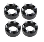 2" Black Wheel Spacers Adapters 6x5.5 6x139.7 for Chevy Silverado 1500 Tahoe