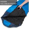 Buy cheap Lightweight 1.5kg Mummy Polyester Sleeping Bag from wholesalers