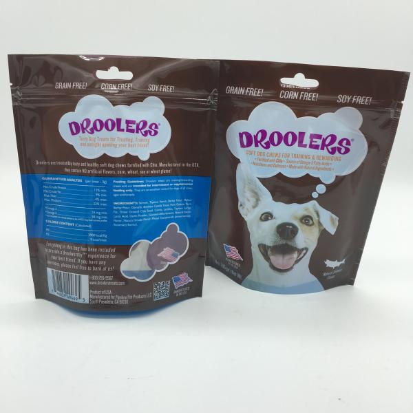 Buy cheap Food grade PET/PE resealable zipper stand up pouches , food bag vacuum from wholesalers