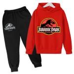 Children'S Outfit Sets Movie Anime Hoodie Boys And Girls Dinosaur Print Hoodie