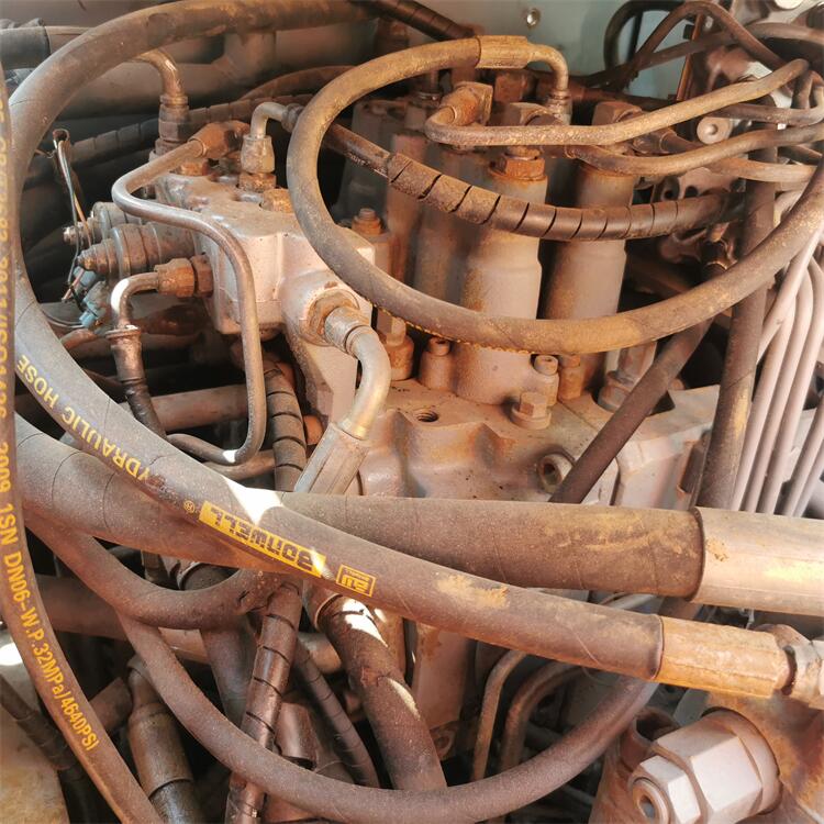 12 Ton Hitachi ZX120-6 Excavator Crawler Chain Moving Type and Original Hydraulic Valve