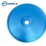 Buy cheap CNC Machined Aluminum Parts, CNC Lathe Blue Anodized Aluminum Parts from wholesalers