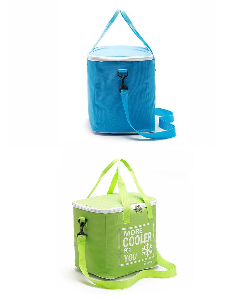 L33cm Multipocket Oxford Insulated Lunch Cooler Bags