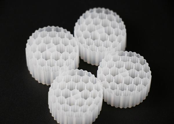 Buy cheap White Color Hdpe Material 38 Holes MBBR Carrier Virgin PE from wholesalers
