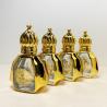Buy cheap Portable Glass Essential Oil Roller Bottle High End Gold Perfume 10ml from wholesalers