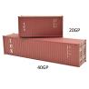 Buy cheap Model Railway HO Scale 1:87 train SHIPPING container for railroad landscape scenery layout from wholesalers