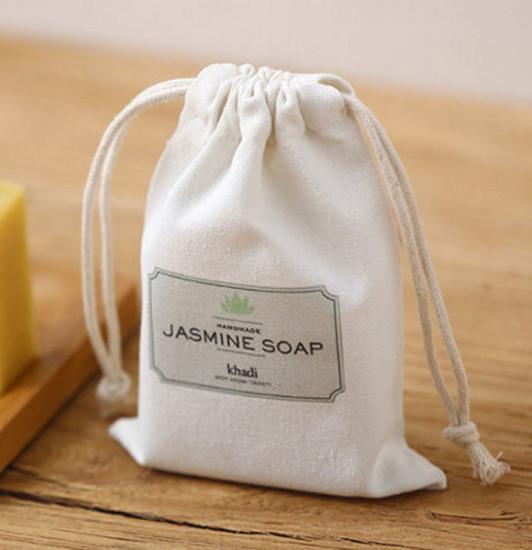 Buy cheap White Canvas Geological Sample Bags / Small Drawstring Bags For Oil Core Packing from wholesalers