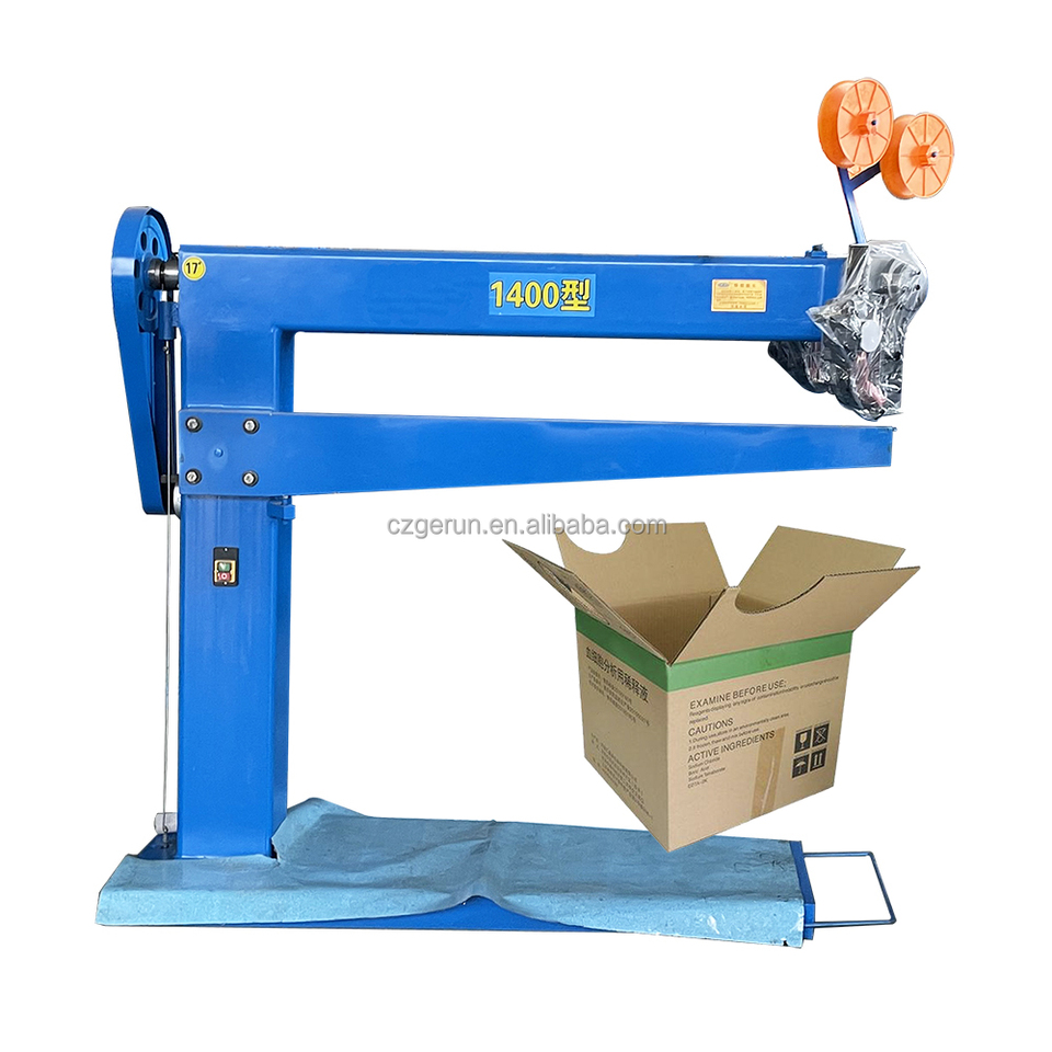 High Capacity Manul Carton Box Stitching Machine for Industrial Use