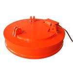 Circular Scrap Lifting Magnet , Scrap Yard Magnet Systems 2830kg Weight