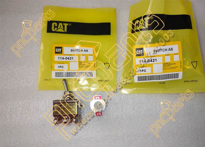 114-0421 Toggle Switch E320B Engine 3306 CAT Excavator Electric Parts