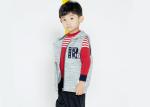 100% Cotton Boys Baseball Jacket , Zippered Boys Sleeveless Hoodie With Two