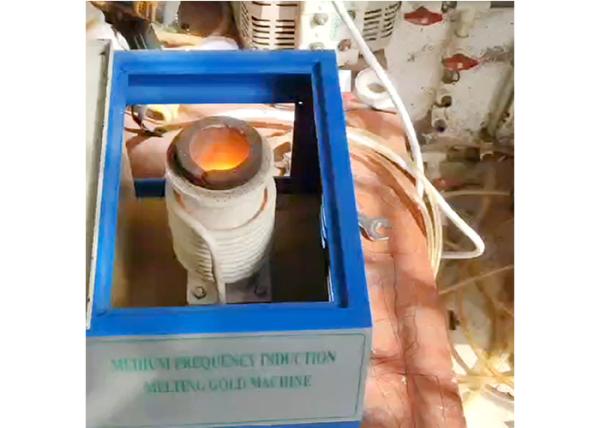 Buy cheap Fast Speed Gold Melting Machine 3.5kw Vacuum Induction Furnace from wholesalers
