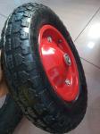 300-400mm Black PU Foam Wheels Pneumatic Air Tires