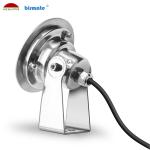 Color Change 12V Waterproof Pool Bulb Transparent Tempered Glass 50000 Hours