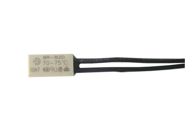 Quality Automotive BR-B2D 60℃ Bimetal Circuit Breaker 250V / 5A For Small Motor for sale