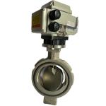 IP67 Protection Class and DN40～DN300 Butterfly Valve for Refrigeration