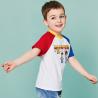 Buy cheap O - Neck Cotton Children's Style Clothing Color Combination / Baby Boy T Shirt from wholesalers