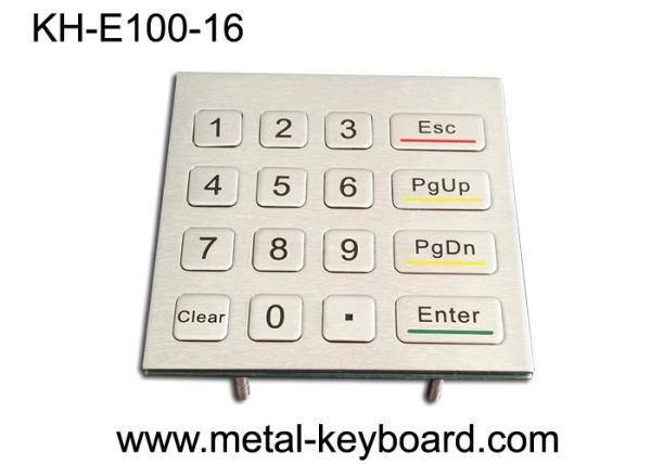 Buy cheap IP65 Number Anti Vandal Metal Keypad Kiosk Panel Mount Keypad Outdoor from wholesalers