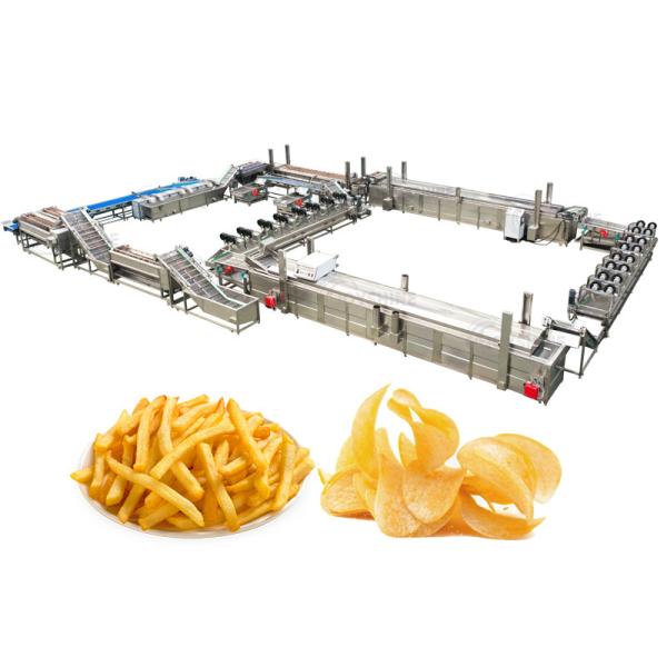 High Productivity 2KG Fully Automatic Potato Chips Production Line For French