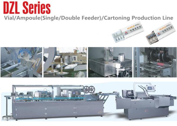 Buy cheap Ampoul Blister Packaging Line Cartoning Packing line , Single or Double Feeder from wholesalers