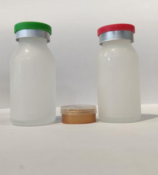 15ml Glass Vials Hot Stamping Surface Handling For Medicine Bottles Base