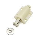 Black Magnetic Door Cabinet Pressure Catch 45.5x28x15.5mm