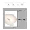Buy cheap Luceplan Levante Pendant Light Nordic Silk Chandelier Illa Apartment Duplex Staircase chandelier guzhen(WH-AP-550) from wholesalers