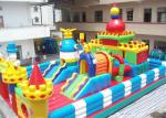 Outdoor inflatable amusement park