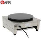 Commercial Snack Machine TGC-1 Double Head Crepe Pancake Maker with 2800Pa