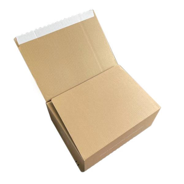Custom Logo Printing Recyclable Brown Cardboard E Flute C Flute BC Flute Corrugated Carton Box Packaging Delivery Shipping