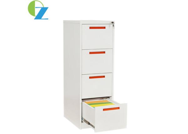 Buy cheap Vertical 4 Drawers Lockable Metal Filing Cabinets Office Furniture Commercial from wholesalers