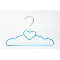 Buy cheap Heart-Shaped Notched Shoulders Eco Friendly Durable Chrome Wire Hangers product