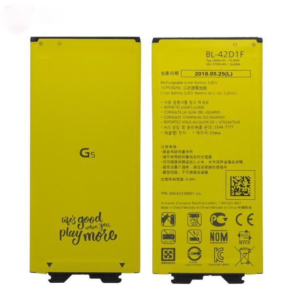 Buy cheap H850 H820 H830 LG G5 Battery Replacement 2800mAh BL 42D1F Battery from wholesalers