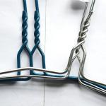 Dry Cleaning Disposable Laundry 2.2mm Galvanized Wire Hangers