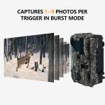 KW865 WIFI Hidden Camera Outdoor Wireless Hunting Camera IP67 20MP Trail Camera