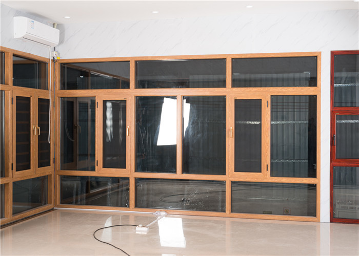 Residential Aluminum Casement Windows Air Proof , Aluminium Casement Window