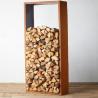 Buy cheap Fuxin Rectangular Corten Steel Log Holder 2mm-4mm Thickness from wholesalers