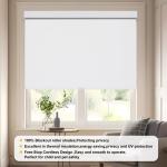 Window Shade Curtain Motorized Blackout Roller Blinds Fabric For Windows